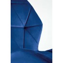 Стул HALMAR K453 темно-синий/черный